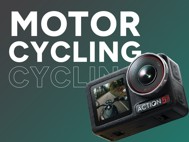 Osmo Action 5 Pro Motorcycling Bundle